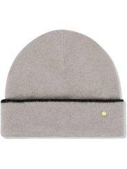 Hey Marly Wełniana czapka beanie "Classic" w kolorze szaro-czarnym rozmiar: onesize. Czarne czapki Hey Marly, bez wzorów, z materiału. Za 183.15 zł.
