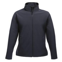 Kurtka Softshellowa Damska Do Druku. Niebieskie kurtki sportowe Regatta, xs, bez wzorów, z softshellu, bez kaptura, trekkingowe. Za 98.99 zł.