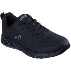 Adidasy Skechers Bobs B Flex Lo - Cool Ease, Kobiety. Czarne obuwie sportowe Skechers, ze skóry ekologicznej, bez zapięcia. Za 239.99 zł.