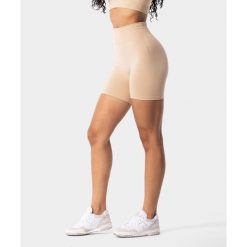 Szorty bezszwowe sportowe damskie Carpatree Simply Seamless. Brązowe obuwie sportowe Carpatree, z materiału, bez zapięcia, na fitness i siłownię. Za 99.99 zł.