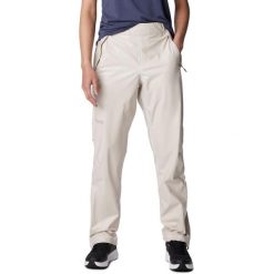 Spodnie przeciwdeszczowe damskie Columbia Outdry Extreme Wyldwood. Brązowe spodnie sportowe Columbia, xs, bez wzorów, z poliesteru, trekkingowe. Za 975.00 zł.