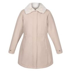 Damska Kurtka Zimowa Parka Renata. Brązowe parki Regatta, na zimę, s, z futra, eleganckie, bez kaptura. Za 130.99 zł.