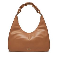Torebka Tommy Hilfiger. Brązowe torebki klasyczne TOMMY HILFIGER, bez wzorów, bez dodatków. Za 899.99 zł.