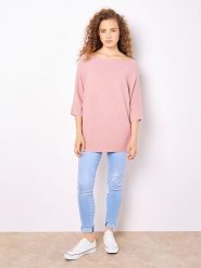 Apricot Sweter w kolorze jasnoróżowym rozmiar: XS. Różowe swetry Apricot, xs, bez wzorów, bez ramiączek. Za 60.99 zł.