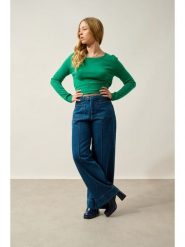 AUTHENTIC CASHMERE Kaszmirowy sweter "Dibona" w kolorze zielonym rozmiar: L. Zielone swetry AUTHENTIC CASHMERE, l, bez wzorów, z kaszmiru, bez ramiączek. Za 347.99 zł.