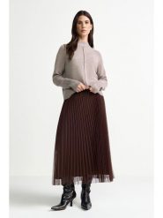 Rich & Royal Spódnica w kolorze brązowym rozmiar: 36. Brązowe spódnice Rich & Royal, na co dzień, bez wzorów, maxi, proste. Za 229.95 zł.