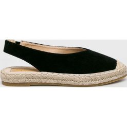 Answear - Espadryle Super Mode. Żółte espadryle ANSWEAR, bez wzorów, z gumy, bez obcasa, bez zapięcia. Za 99.90 zł.
