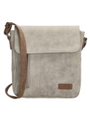 Beagles Torebka "Brunete" w kolorze szarym - 20 x 21 x 4 cm rozmiar: onesize. Szare torby na ramię Beagles, bez wzorów, z materiału, na ramię, bez dodatków. Za 65.99 zł.