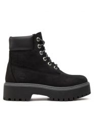 Timberland Trapery Stone Street 6In Wp TB1A5RH50151 Czarny. Czarne trapery i śniegowce Timberland, z nubiku. Za 1,099.00 zł.