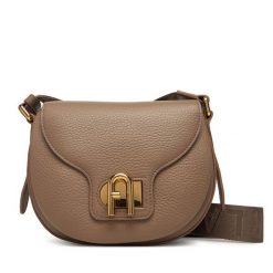Torebka Furla. Brązowe listonoszki Furla, bez wzorów, bez dodatków. Za 1,769.00 zł.