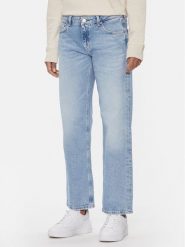 Tommy Jeans Jeansy Sophie DW0DW17273 Niebieski Straight Fit. Niebieskie jeansy Tommy Jeans, bez wzorów. Za 299.99 zł.