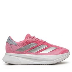 Buty do biegania adidas. Czerwone obuwie sportowe Adidas, bez zapięcia, do biegania. Za 299.99 zł.