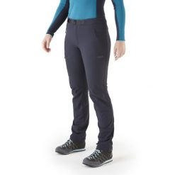 Spodnie softshellowe damskie Rab Incline AS Pants. Szare spodnie narciarskie RAB, s, bez wzorów, narciarskie. Za 399.99 zł.
