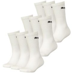 Skarpety sportowe Puma białe 9 par. Czarne skarpety Puma, bez wzorów, z bawełny. Za 173.99 zł.