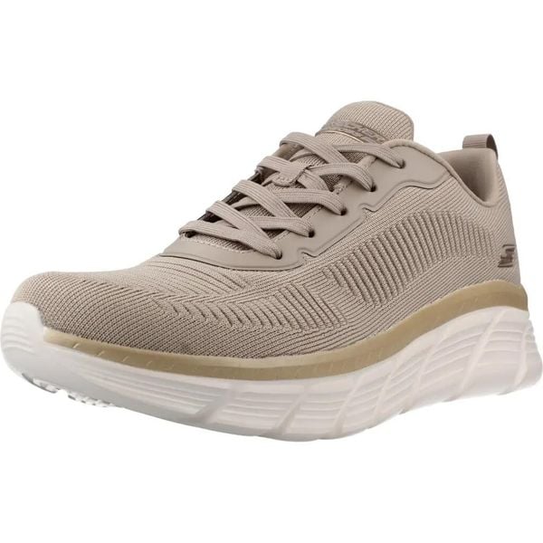 Buty SKECHERS BOBS B FLEX HI FLYING HI Beżowy. Brązowe trekkingi Skechers, z syntetyku, na fitness i siłownię. Za 283.99 zł.