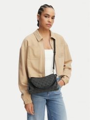 Calvin Klein Jeans Torebka Ck Shoulder Bag IU0IU00737 Czarny. Czarne torebki klasyczne Calvin Klein Jeans, bez wzorów, z jeansu, bez dodatków. Za 269.99 zł.