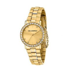 Zegarek KARL LAGERFELD. Żółte zegarki KARL LAGERFELD, złote. Za 1,199.00 zł.