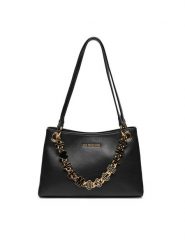 LOVE MOSCHINO Torebka JC4073PP1ML1300A Czarny. Czarne torebki klasyczne Love Moschino, bez wzorów, ze skóry, bez dodatków. Za 629.99 zł.