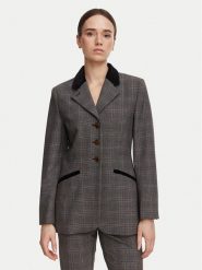 Marella Marynarka Colono 2623046034 Szary ciemny Regular Fit. Szare marynarki i żakiety Marella, bez wzorów, z wiskozy. Za 1,569.00 zł.
