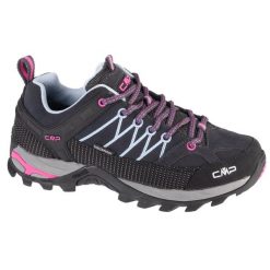 Buty trekkingowe damskie CMP Rigel Low. Czarne trekkingi CMP, z materiału, trekkingowe. W wyprzedaży za 359.99 zł.