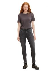 Tom Tailor Dżinsy - Skinny fit - w kolorze szarym rozmiar: W30. Szare jeansy Tom Tailor, bez wzorów, z podwyższonym stanem. Za 105.63 zł.