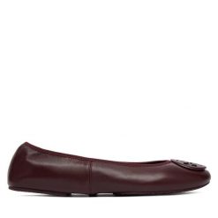 Baleriny Tory Burch. Niebieskie baleriny Tory Burch, bez wzorów, bez obcasa. Za 1,354.00 zł.
