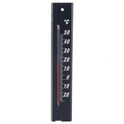 Termometr uniwersalny drewniany czarny 20 cm. Termometry ORION. W wyprzedaży za 25.90 zł.