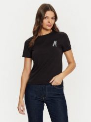 Marciano Guess T-Shirt 4BGI15 6008A Czarny Regular Fit. Czarne t-shirty Marciano Guess, l, z aplikacjami, z bawełny, bez kołnierzyka, bez ramiączek. Za 159.99 zł.
