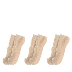 Stopki Jenny Fairy. Brązowe skarpety Jenny Fairy, bez wzorów. Za 39.99 zł.