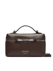 Emporio Armani Torebka EW004564 AF32959 Brązowy ciemny. Brązowe torebki klasyczne Emporio Armani, bez wzorów, ze skóry, bez dodatków. Za 1,404.00 zł.