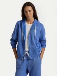 Polo Ralph Lauren Bluza 211943008 Niebieski Relaxed Fit. Niebieskie bluzy Polo Ralph Lauren, xs, bez wzorów, z bawełny, bez kaptura. Za 529.99 zł.