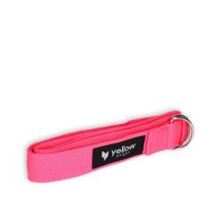 Pasek do jogi yellowSTRAP Yoga. Czerwone paski YELLOW SPORT, bez wzorów, sportowe. Za 21.99 zł.
