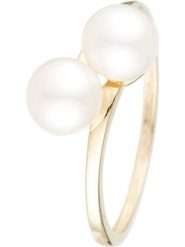 OR ÉCLAT Złoty pierścionek "Perlée ronde" z perłami rozmiar: 58. Białe pierścionki OR ÉCLAT, z perłą, złote. Za 826.99 zł.