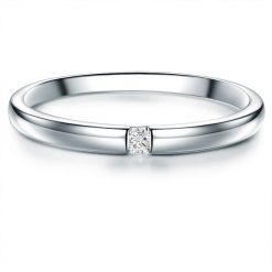 Trilani Srebrny pierścionek srebro wysokiej próby Topaz srebrny Pierścionki 1 ct Damski. Szare pierścionki Trilani, z topazem, srebrne. Za 268.99 zł.
