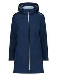 CMP Płaszcz softshellowy w kolorze granatowym rozmiar: 36. Niebieskie kurtki sportowe CMP, bez wzorów, z tkaniny, bez kaptura. Za 200.13 zł.