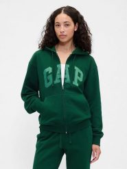 GAP Bluza w kolorze zielonym rozmiar: L. Zielone bluzy sportowe GAP, l, bez wzorów, bez kaptura. Za 163.26 zł.