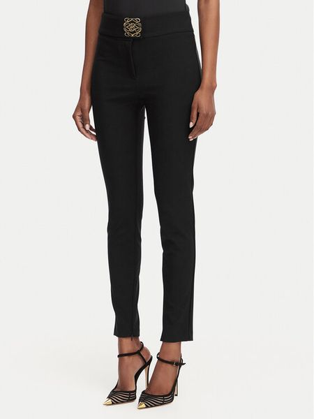 Babylon Spodnie materiałowe W E00057 Czarny Slim Fit. Czarne spodnie materiałowe Babylon, bez wzorów, z materiału. Za 844.99 zł.