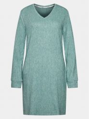 Selmark Koszula nocna Espiga P6463 Zielony Regular Fit. Zielone koszule nocne Selmark, bez wzorów, z wiskozy, bez ramiączek. Za 179.99 zł.
