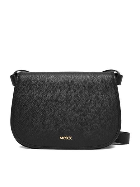 MEXX Torebka CEO-MEXX-L-022-08 Czarny. Czarne listonoszki Mexx, bez wzorów, ze skóry, bez dodatków. Za 199.99 zł.