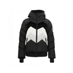 Damska odpinana kurtka puchowa Peak Mountain. Czarne kurtki narciarskie Peak Mountain, bez wzorów, z puchu, narciarskie. W wyprzedaży za 586.50 zł.