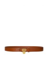 LAUREN RALPH LAUREN Pasek Damski 412920812001 Brązowy. Brązowe paski Lauren Ralph Lauren, bez wzorów, ze skóry. Za 549.99 zł.