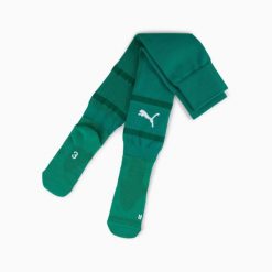 Skarpety piłkarskie unisex Puma TEAMFINAL zielone 70574605 rozmiar 39-42. Zielone skarpety Puma, bez wzorów. Za 81.47 zł.