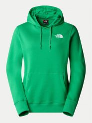 The North Face Bluza Simple Dome NF0A7X2T Zielony Regular Fit. Zielone bluzy The North Face, s, bez wzorów, z bawełny, bez kaptura. Za 219.99 zł.