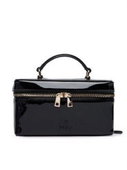 Furla Torebka Camelia Micro WE00780 BX0246 O6000 Czarny. Czarne torebki klasyczne Furla, bez wzorów, z lakierowanej skóry, lakierowane, bez dodatków. Za 1,039.00 zł.