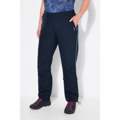 Damskie Spodnie funkcyjne hydrofobowy powerstretch gumka w pasie. Niebieskie spodnie dresowe Ulla Popken, plus size, bez wzorów, z elastanu. Za 294.99 zł.