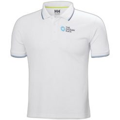 Polo Helly Hansen the ocean race. Białe koszulki polo Helly Hansen, bez wzorów, bez kołnierzyka, bez ramiączek. Za 332.50 zł.