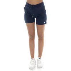 Odzież sportowa z bawełna z kieszenie na co dzień. Niebieskia spodnie materiałowe LEONE 1947 APPAREL, na co dzień, bez wzorów, z bawełny. W wyprzedaży za 67.30 zł.