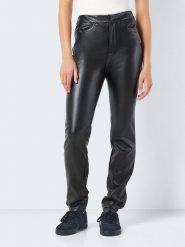 Vila Spodnie w kolorze czarnym rozmiar: S/L30. Czarne spodnie materiałowe Vila, l, bez wzorów, z materiału. Za 43.99 zł.