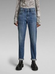 G-Star Dżinsy "Virjinya " - Slim fit - w kolorze niebieskim rozmiar: W28/L34. Niebieskie jeansy G-Star, l, z aplikacjami. Za 127.65 zł.