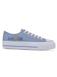 Sixth Sens Sneakersy w kolorze niebieskim rozmiar: 37. Niebieskie trampki Sixth Sens, z aplikacjami, bez zapięcia. Za 105.63 zł.